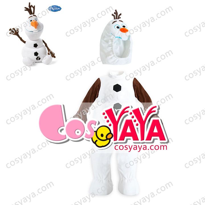  FROZEN Olaf オラフ子供サイズクリスマスイベント変装衣装手づくり