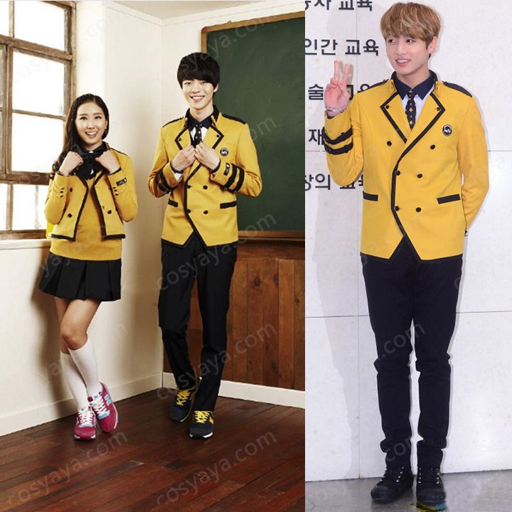 韓国 Kpop ソウル公演芸術高校制服 コスプレ衣装 男子通学制服 大きいサイズ対応可能