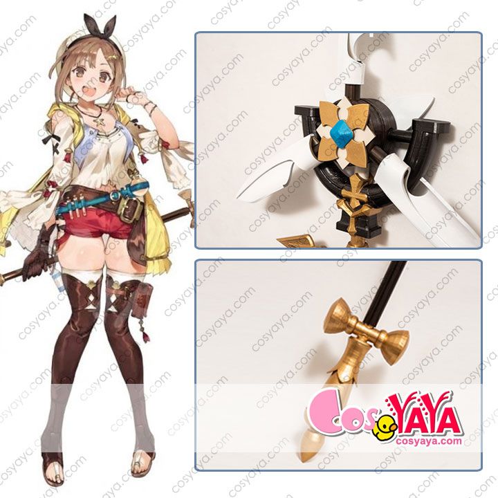 80/20クロス ライザのアトリエ3 コスプレ 武器のみ 杖 オーダーメイド