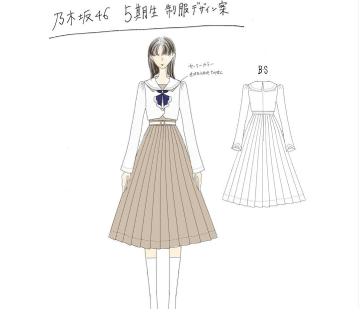 乃木坂46 5期生制服 デザイン制作させて頂きました！插图4
