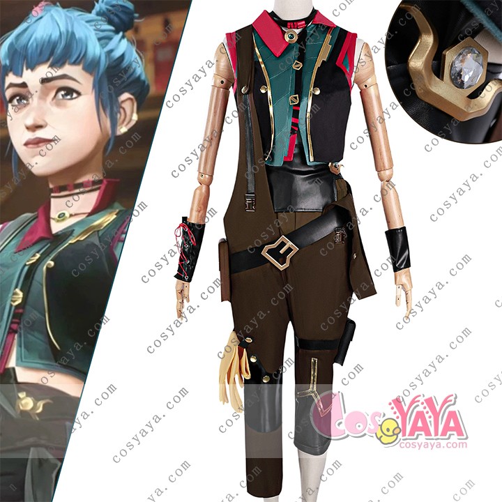 ジンクス リーグ・オブ・レジェンド LoL ジンクス 二都の戦い 爆発的なコスプレ ジンクス ロールプレイ csoplay
