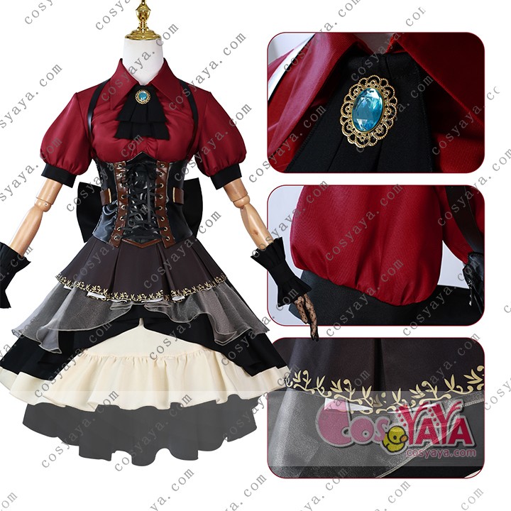 バンドリ！ 豊川 祥子/オブリビオニス コスプレ衣装 BanG Dream! キャラ衣装 とがわさきこ/Oblivionis ステージ服 コスプレ衣装 コスチューム Cosyaya通販
