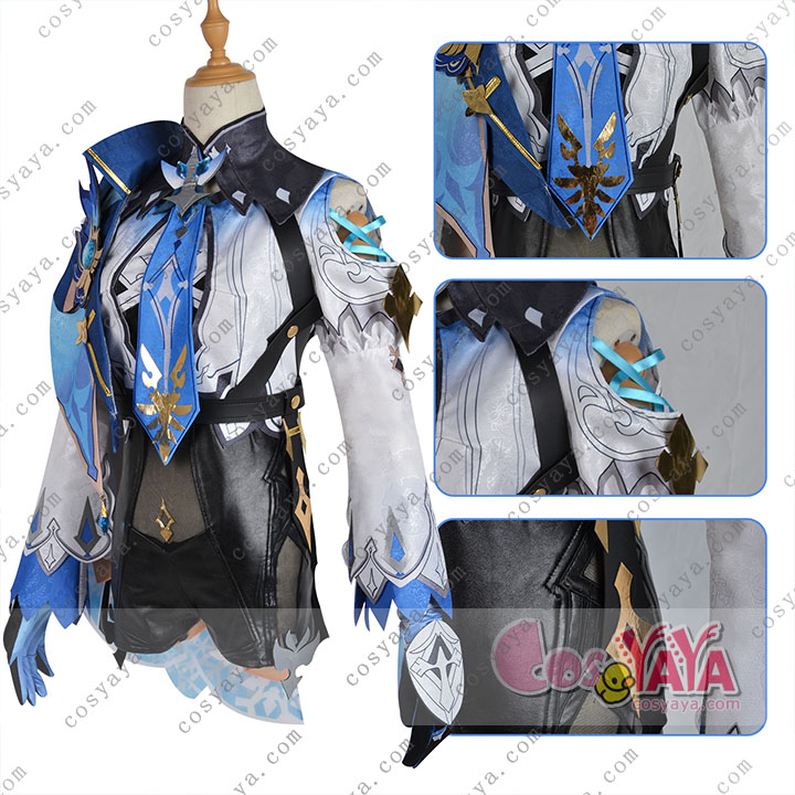 原神げんしん エウルア コスプレ衣装 豪華版 フルセット