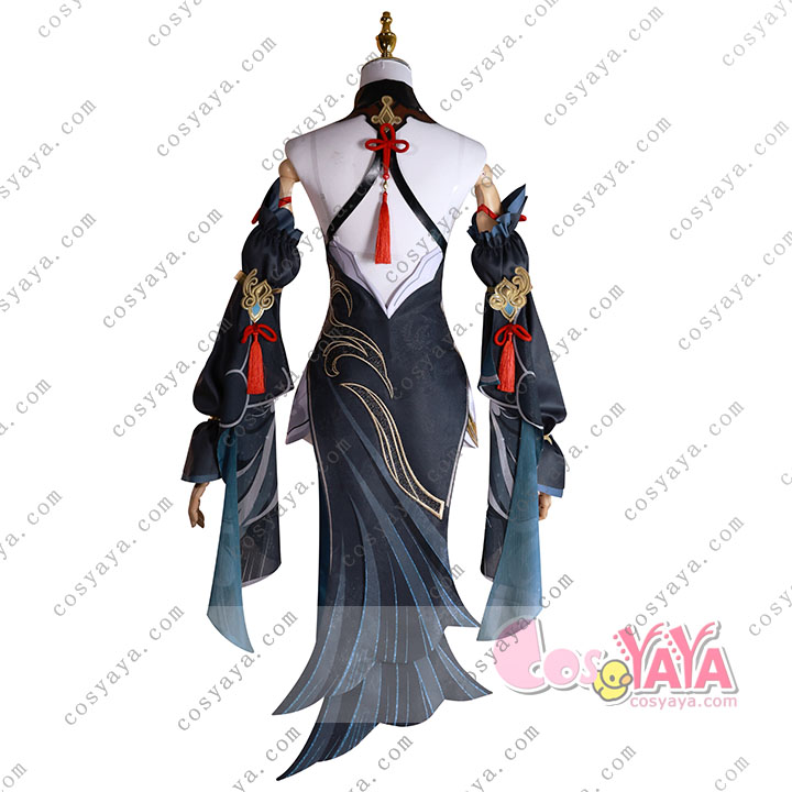 原神 Genshin 璃月 申鶴-「冷花幽露」 新コスチューム コスプレ衣装 Cosyaya通販