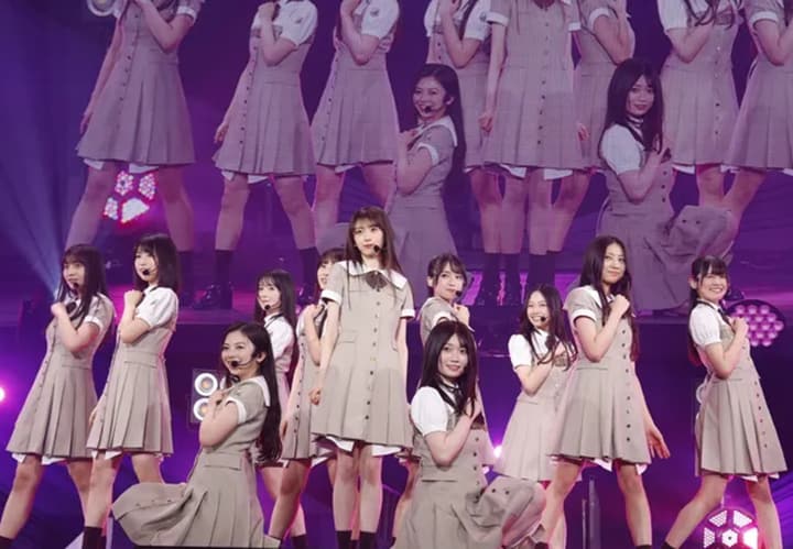 乃木坂46「ネーブルオレンジ」6期生制服コスプレ 半袖ver.
