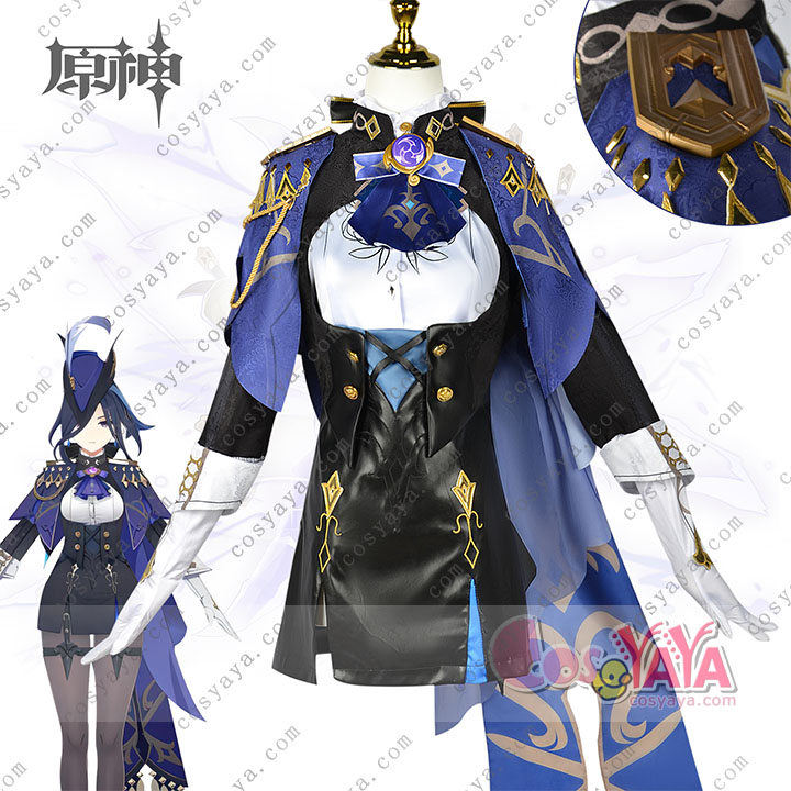 原神 Genshin フォンテーヌ クロリンデ-Clorinde コスプレ衣装