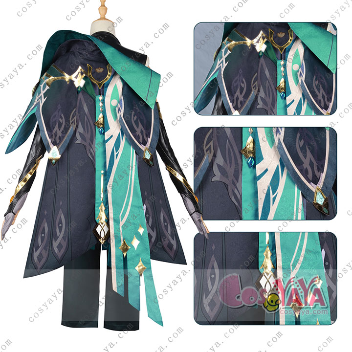 原神 げんしん アルハイゼン コスプレ衣装