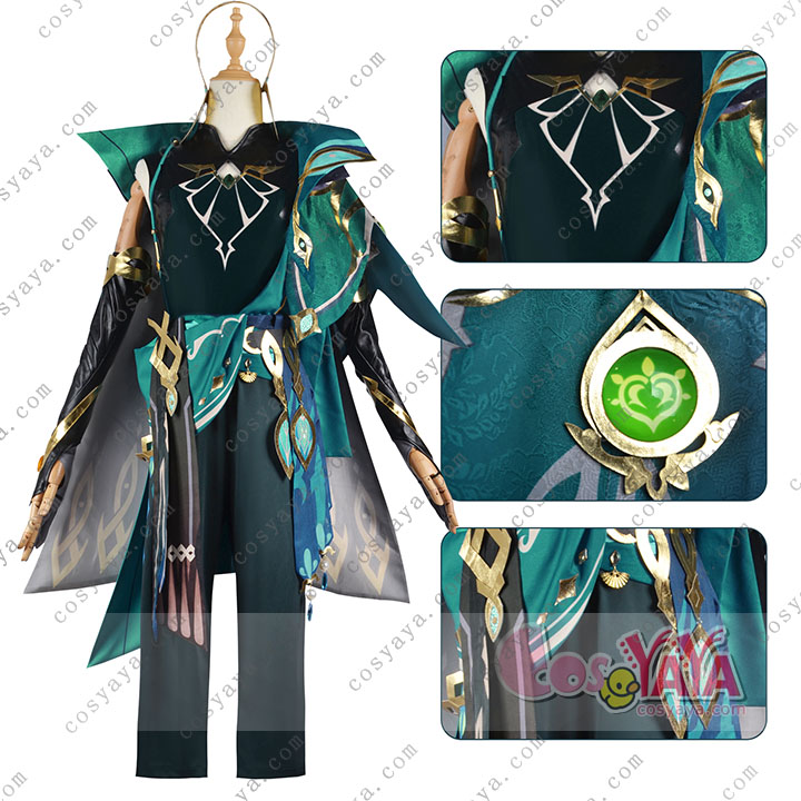 原神 げんしん アルハイゼン コスプレ衣装