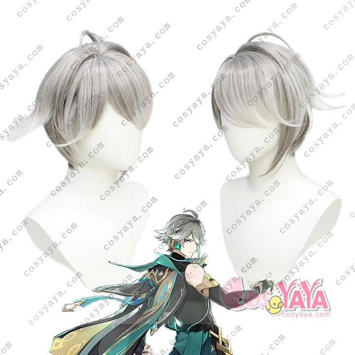 原神Genshin げんしんアルハイゼン-Alhaitham コスプレウィッグ