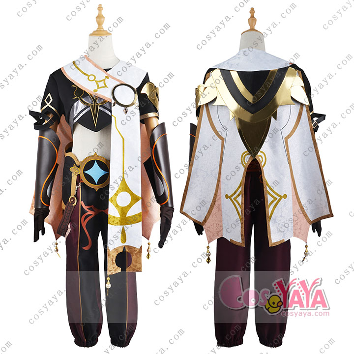 原神げんしん 空 主人公コスプレ服 フルセット
