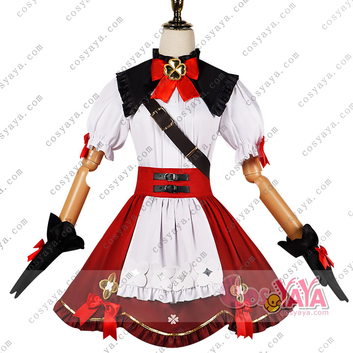 原神 Genshin クレー Klee コスプレ衣装 魔女服