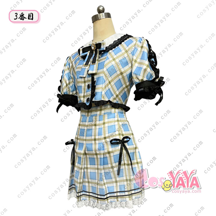 Cutie Street佐野愛花 チェック柄制服衣装
