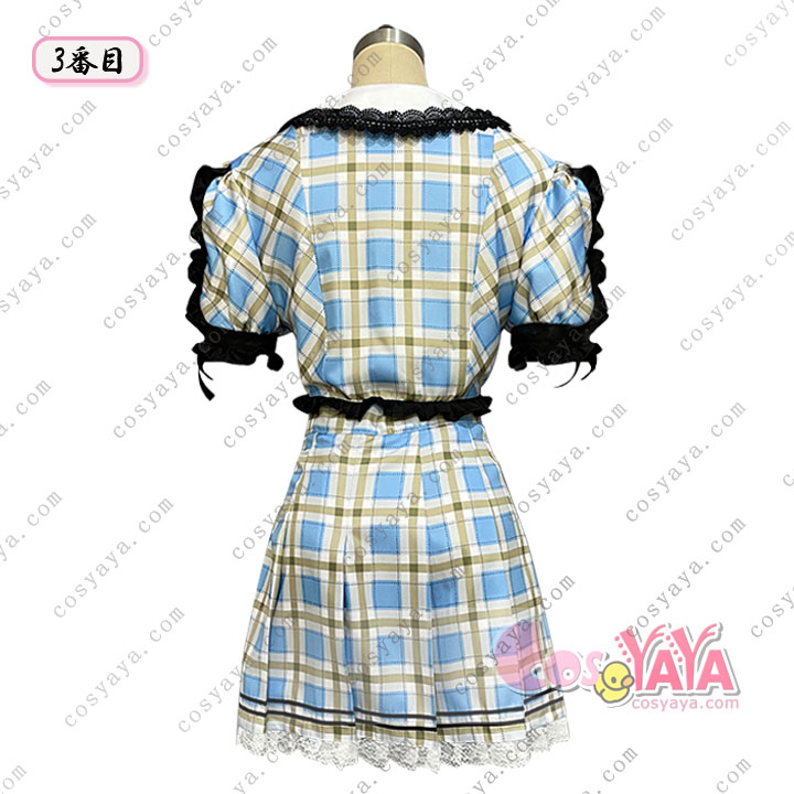 Cutie Street佐野愛花 チェック柄制服衣装