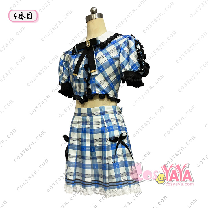 Cutie Street佐野愛花 チェック柄制服衣装