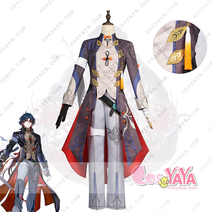 崩壊スターレイル HonkaiStarRail 刃-ジン-Blade コスプレ衣装 豪華版 コスチューム 舞台服 Cosyaya コスヤヤ