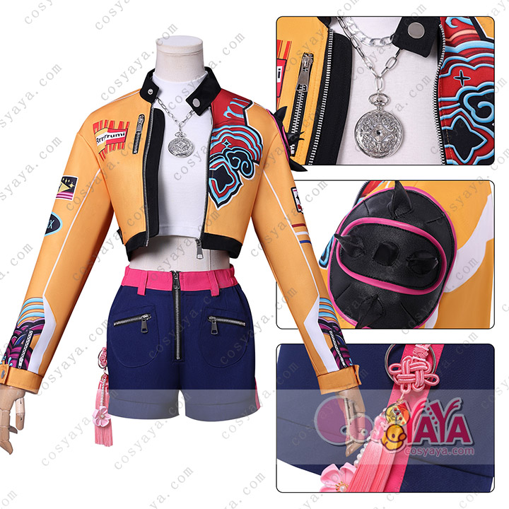 KPOPガールズ! デーモン・ハンターズ コスプレ ルミ ミラ ゾーイ コスプレ衣装 コスチューム Cosyaya通販