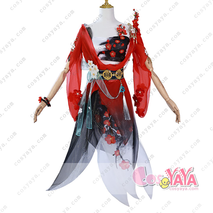 永劫無間 NARAKA BLADEPOINT ナラカ ブレイドポイント 禄運玉霄 顧清寒（こせいかん）コスプレ衣装  Cosyaya コスヤヤ