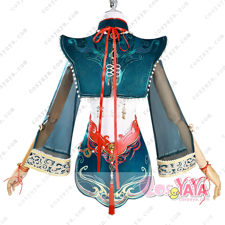 永劫無間 NARAKA BLADEPOINT 玉玲瓏小ゾンビ墨行衣 コスプレ衣装 豪華版 フルセット 中華風 戦闘服  Cosyaya通販