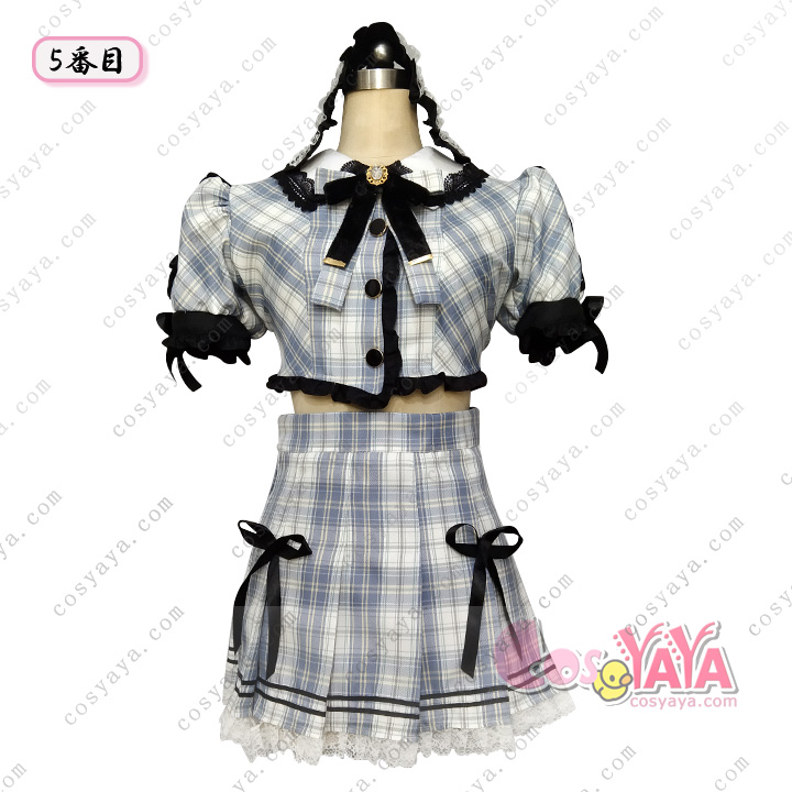 Cutie Street佐野愛花 チェック柄制服衣装