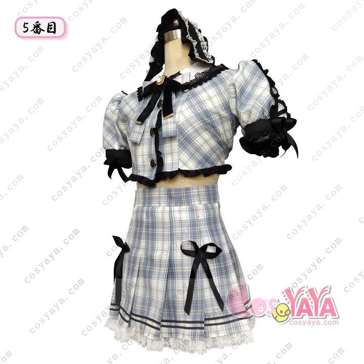 Cutie Street佐野愛花 チェック柄制服衣装