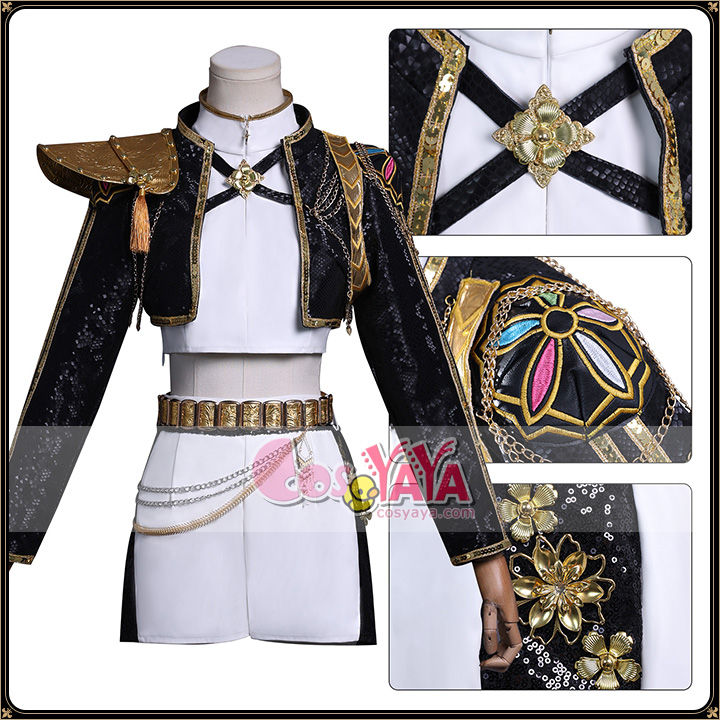 KPOPガールズ! デーモン・ハンターズ Kpop Demon Hunters Rumi ルミ Golden コスプレ衣装 Cosyaya通販