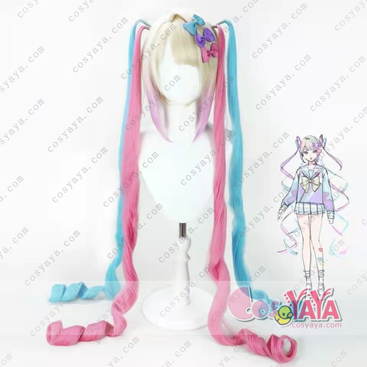 NEEDY GIRL OVERDOSE コスプレ 超絶最かわてんしちゃん 超てんちゃんコスプレウィッグ