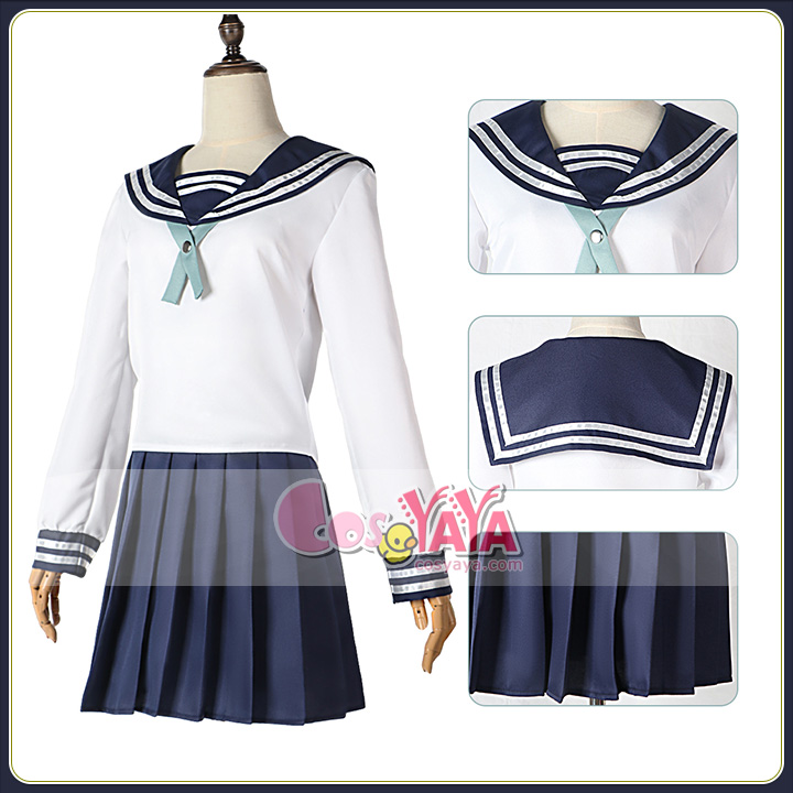天内 理子 呪術廻戦 懐玉 玉折 コスプレ衣装 セーラー服 全セット 演出服 cosplay ステージ服 JK制服 Cosyaya通販