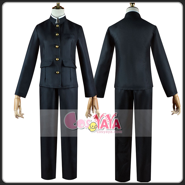 チェンソーマン 吉田寛文（よしだ ひろふみ）制服 日常服 学生服 コスプレ衣装 お盆 プレゼント  Cosyaya通販