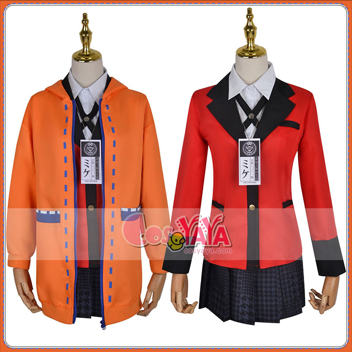 黄泉月るな コスプレ 賭ケグルイ よもつきるな 衣装 パーカー 制服 Cosyaya通販