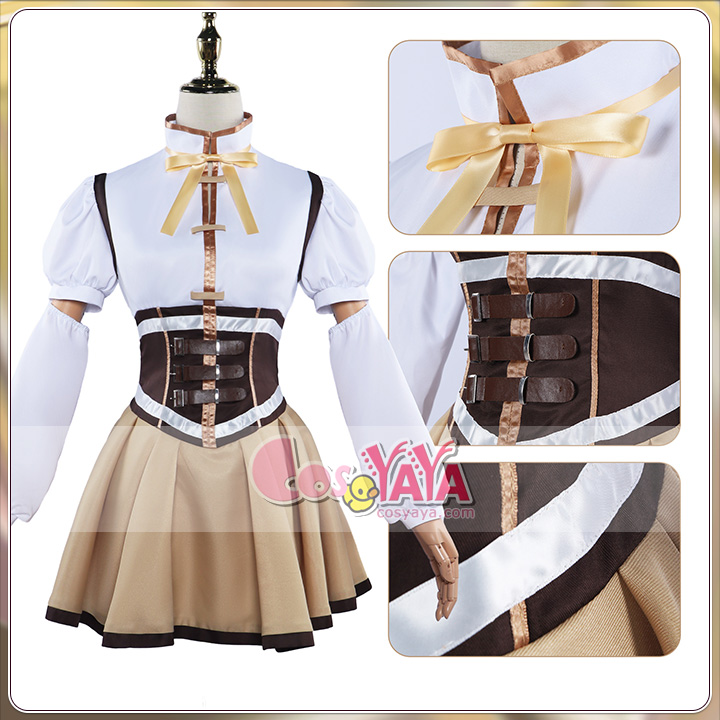 魔法少女まどか☆マギカ 巴 マミ ともえ マミ 戦闘服 コスプレ 衣装 ハロウィン クリスマス 文化祭 Cosyaya通販