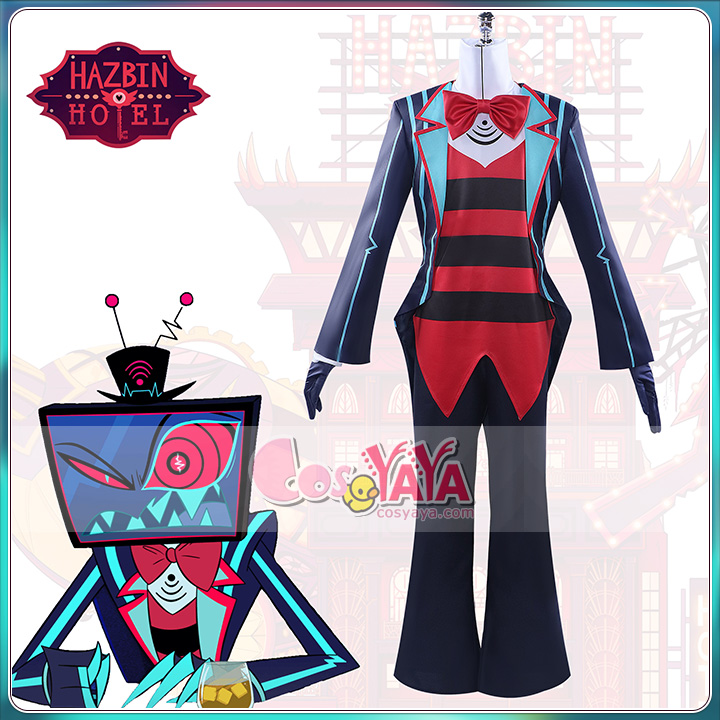 ハズビン ホテル Hazbin Hotel ヴォックス-Vox コスプレ衣装 コスチューム