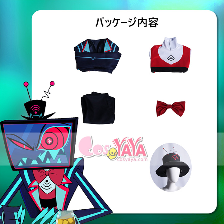 ハズビン ホテル Hazbin Hotel ヴォックス-Vox コスプレ衣装 Cosyaya通販