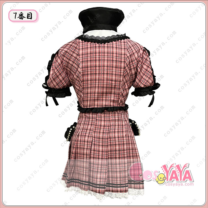 Cutie Street佐野愛花 チェック柄制服衣装