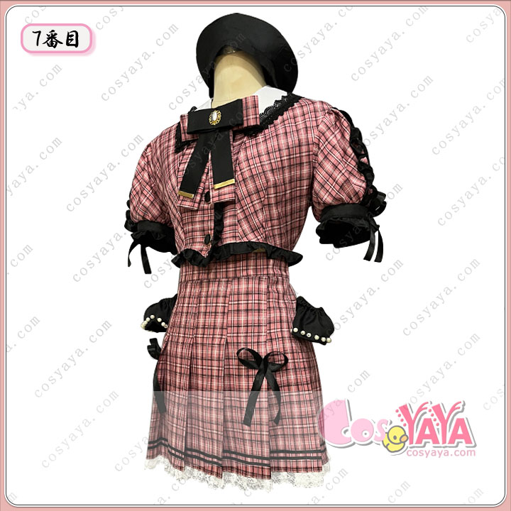 Cutie Street佐野愛花 チェック柄制服衣装