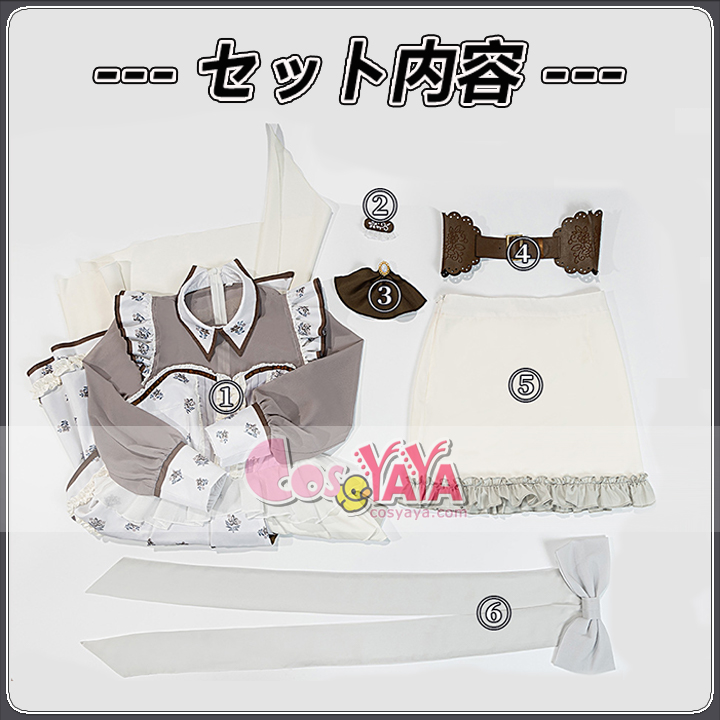 ガルパ アニメキャラクター服