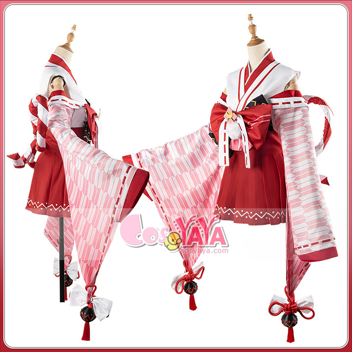 百鬼あやめ 巫女服 衣装