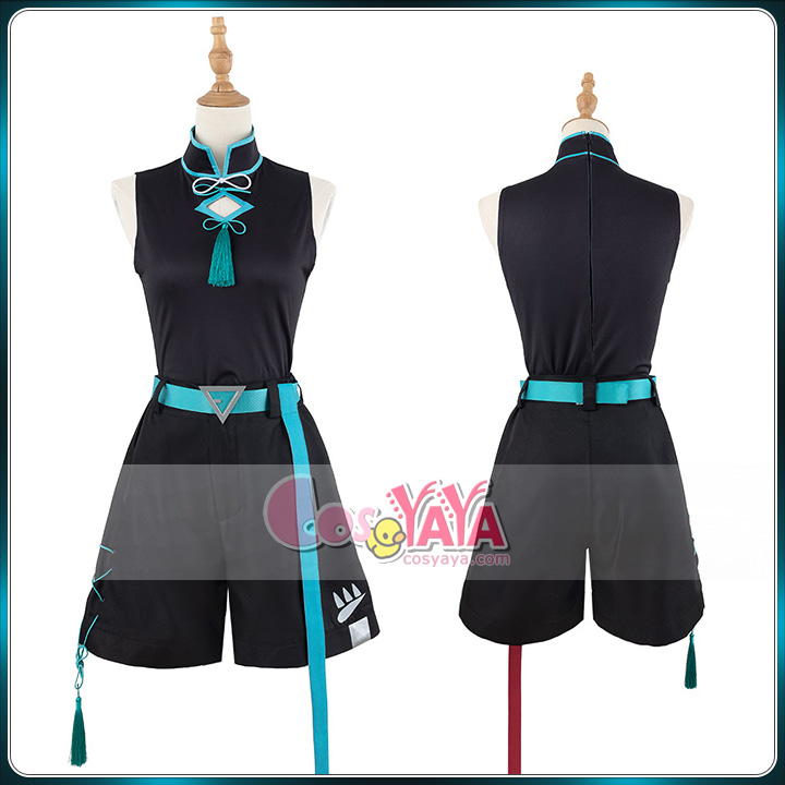 チャイナストリート 緑仙 衣装