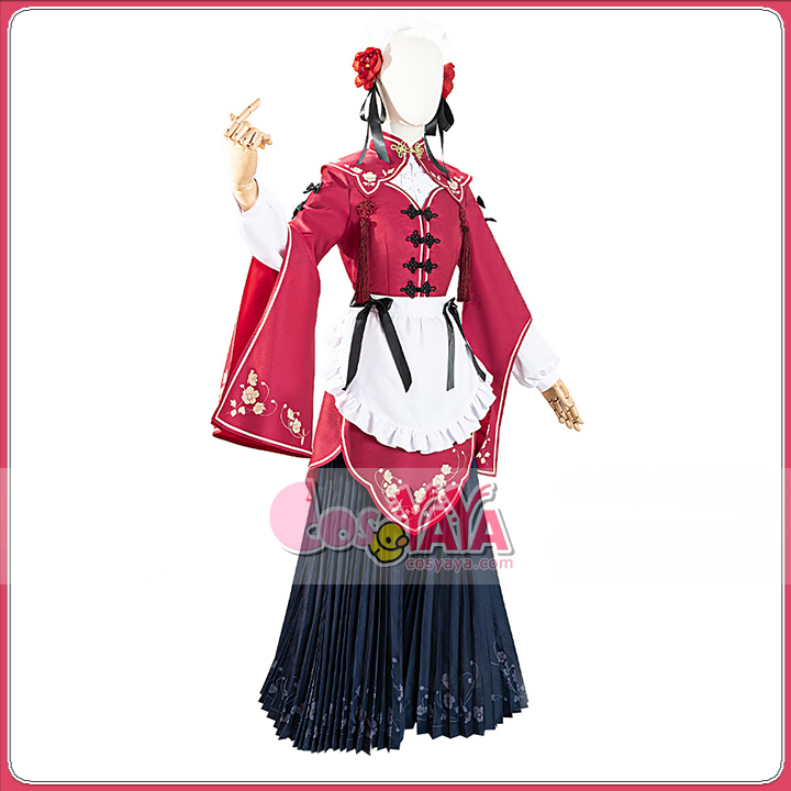 菊秋明 メイド服