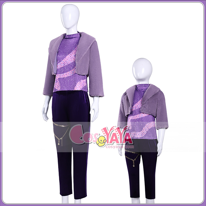 ズートピア2 ガゼル 紫のファー