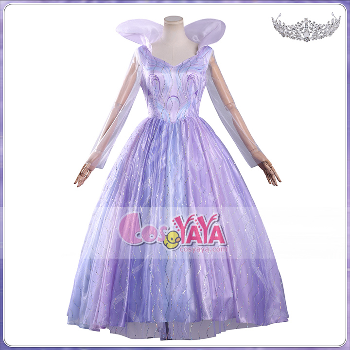 ウィキッド グリンダ パープル衣装