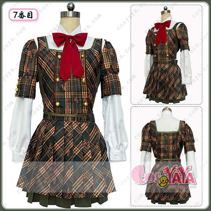 チェック柄 アイドル衣装