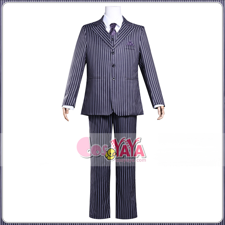 ウェンズデー Wednesday ゴメズ・アダムス 風 コスプレ衣装