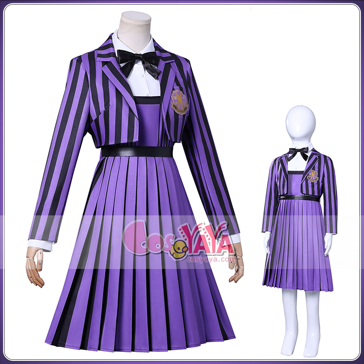 ウェンズデー イーニッド 制服 コスプレ衣装