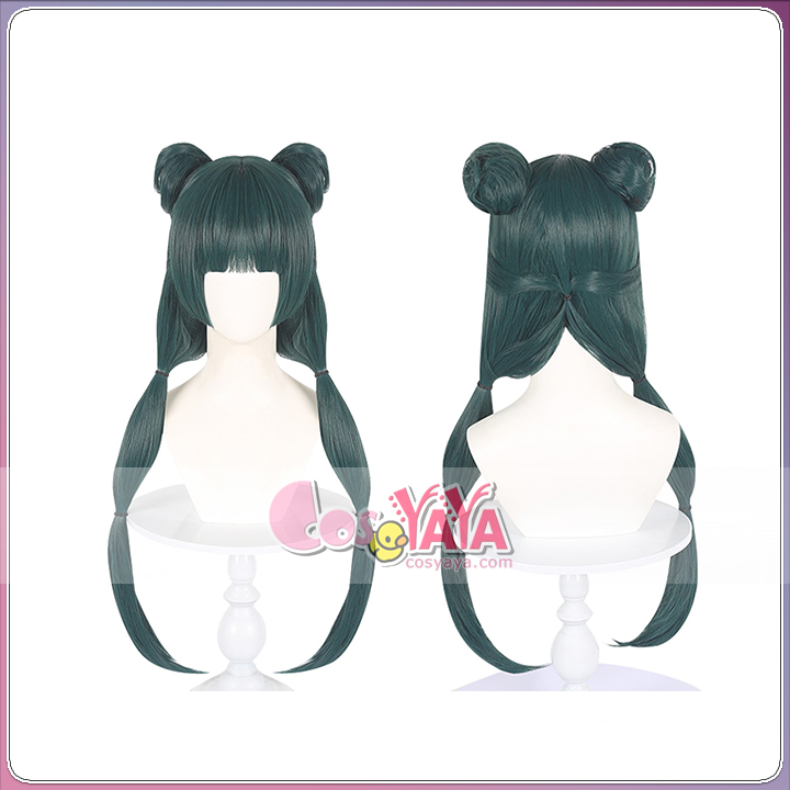 猫猫 お団子ヘア かつら