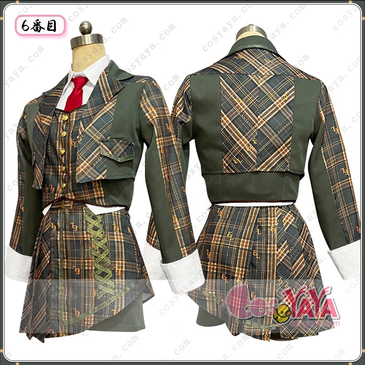 チェック柄 アイドル衣装