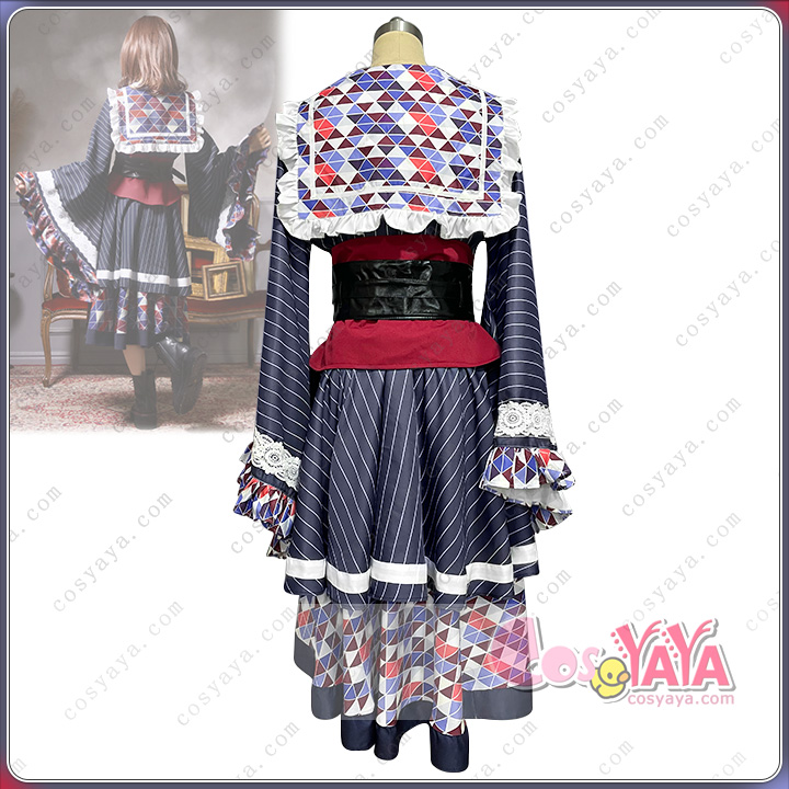 セーラー襟 ワンピース 大正風 コスチューム