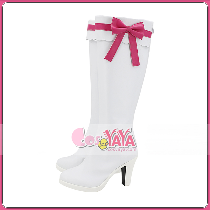 春音あいら フレッシュピンクコーデ コスプレブーツ