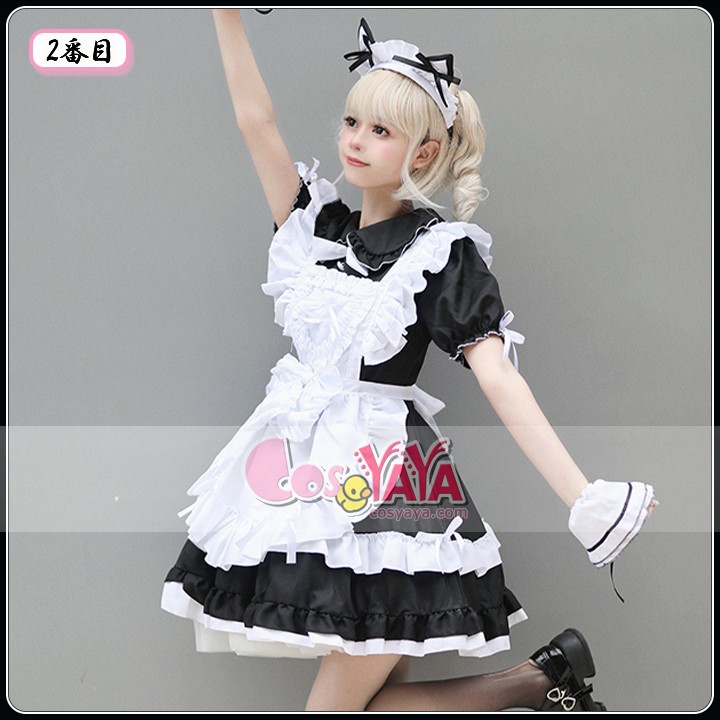 秋葉原風 萌えメイド コスチューム
