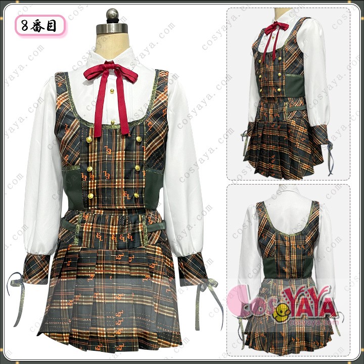 チェック柄 アイドル衣装