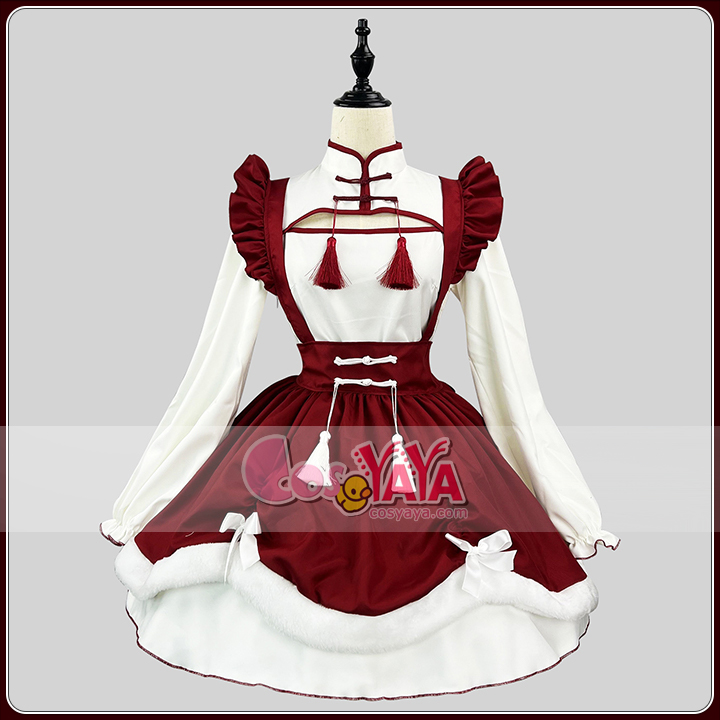 インフルエンサー 女装 男子 変装 メイド服